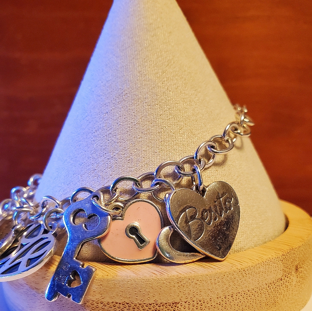 James Avery Love Theme Charm Bracelet